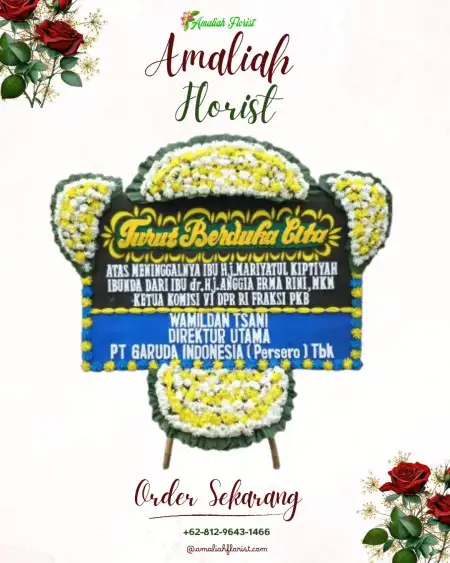 Papan Bunga Duka Bermi
